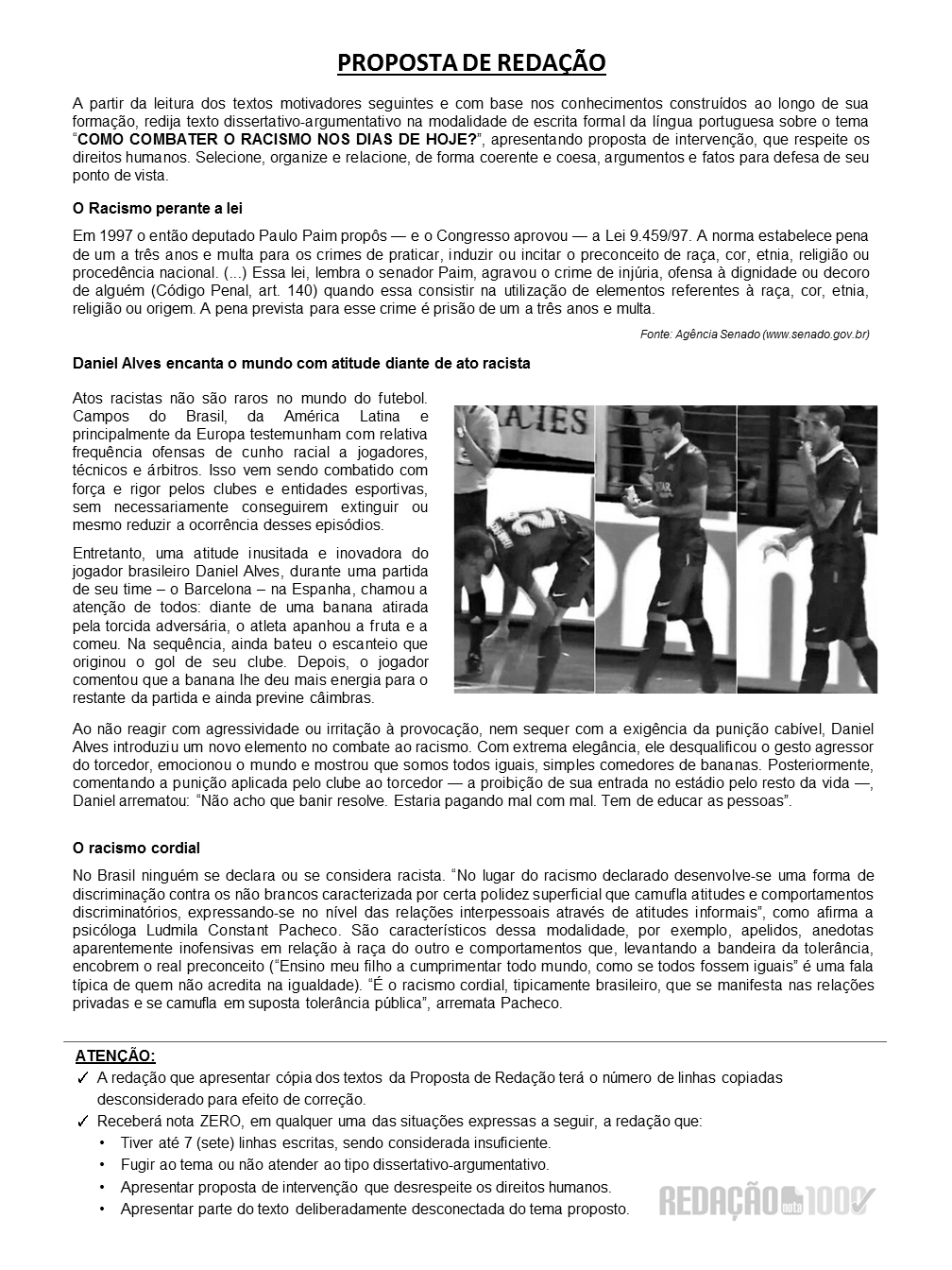 Texto Dissertativo Argumentativo Sobre O Racismo No Brasil Texto